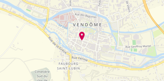 Plan de Artus Interim Vendome, 11 Bis Rue du Général de Gaulle, 41100 Vendôme