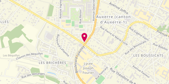 Plan de RENOUER Agence Auxerre, 1 Boulevard Galliéni, 89000 Auxerre