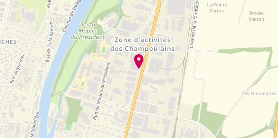 Plan de Start People, 39 avenue Jean Mermoz, 89000 Auxerre
