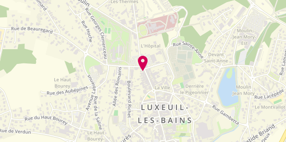 Plan de Crit Luxeuil-les-Bains, 41 Rue Carnot, 70300 Luxeuil-les-Bains