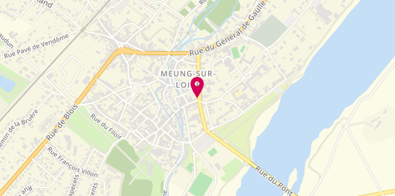 Plan de Adecco Meung Sur Loire, 2 Rue Jehan de Meung, 45130 Meung-sur-Loire