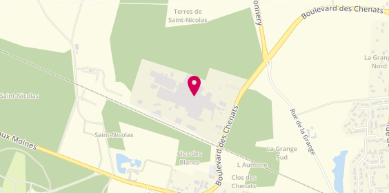 Plan de Randstad Inhouse, Boulevard des Chenats Mars, 45550 Saint-Denis-de-l'Hôtel