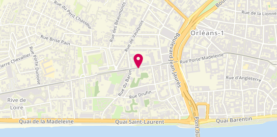Plan de Start People, 31 Bis Rue du Faubourg Madeleine, 45000 Orléans