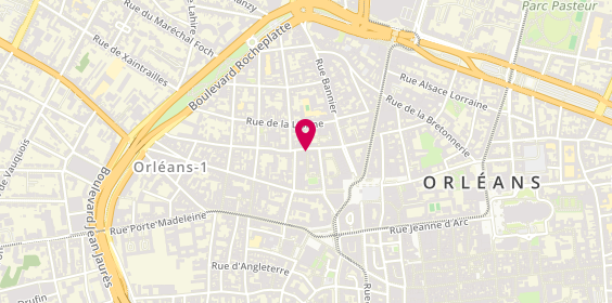 Plan de Jobandtalent - Planett - Orléans Logistique, 11 Rue du Colombier, 45000 Orléans