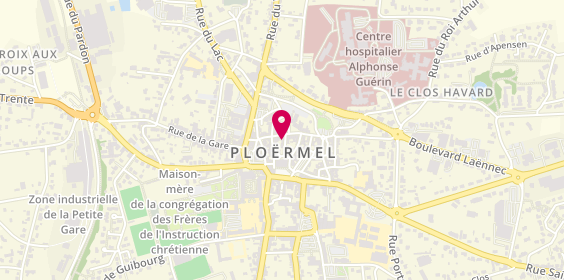 Plan de Armor Intérim, 14 Rue Beaumanoir, 56800 Ploërmel