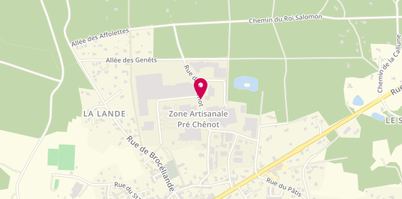 Plan de Adecco, Zone Industrielle Du
Rue du Chenot, 56380 Beignon