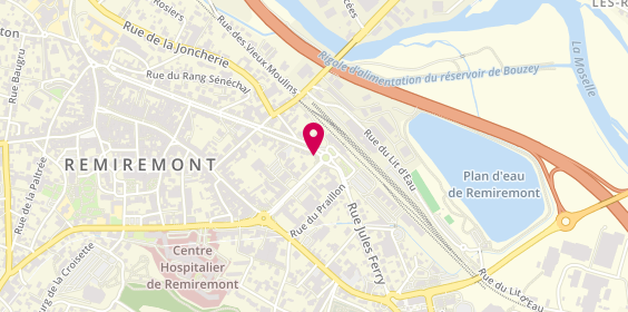 Plan de Temporis, 15 avenue Julien Méline, 88200 Remiremont
