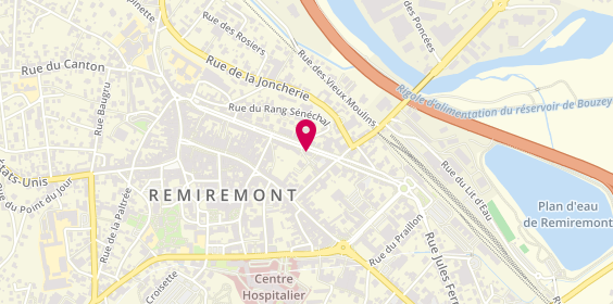 Plan de ARES Association Intermédiaire - Remiremont, 72 Boulevard Thiers, 88200 Remiremont