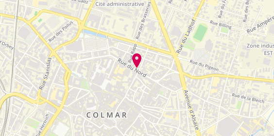Plan de Satis Jobs Center - Cordistes, 32 Rue du N, 68000 Colmar
