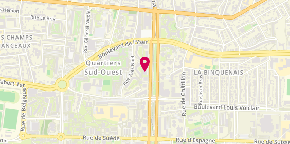 Plan de Rennes Btp, 14 avenue Henri Fréville Rdc Gauche, 35200 Rennes