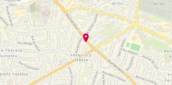 Plan de Agence Connectt - Rennes, 70 Rue de Vern, 35000 Rennes