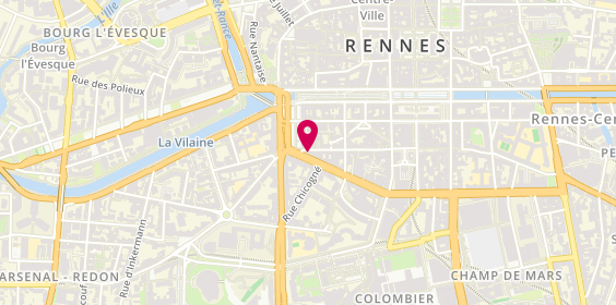 Plan de GERINTER tertiaire-cadre, 39 Rue Poullain Duparc, 35000 Rennes