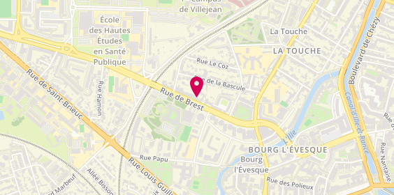 Plan de Intérim'r Santé, 188 Rue de Brest, 35000 Rennes