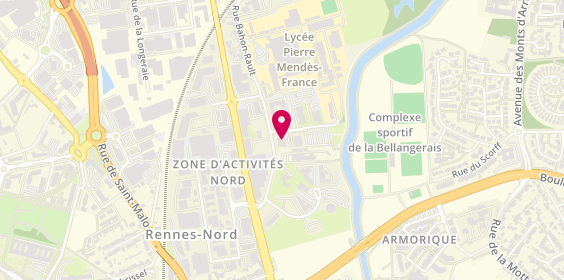 Plan de Expectra, Centre d'Affaires Cap Nord
2 allée Marie Berhaut Bâtiment A, 35000 Rennes