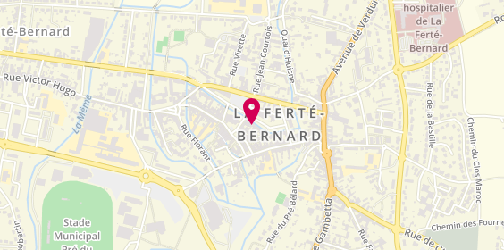 Plan de Agence d'Intérim Randstad - la Ferté-Bernard, 26 Bis promenade du Grand Mail, 72400 La Ferté-Bernard