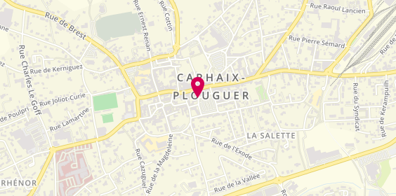 Plan de Manpower, 13 Bis Rue Henri Leclerc, 29270 Carhaix-Plouguer