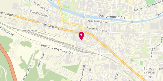 Plan de Start People, 13 Rue Gambetta, 88100 Saint-Dié-des-Vosges