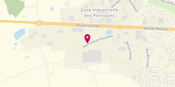 Plan de Adecco Onsite Solutions, Poirsac, 53100 Mayenne