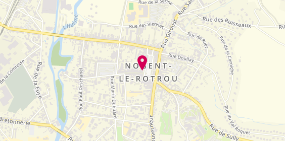 Plan de Artus Interim Nogent-le-rotrou, 32 Place General de Saint Pol, 28400 Nogent-le-Rotrou