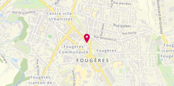 Plan de Proman, 24 Rue Charles Malard, 35300 Fougères