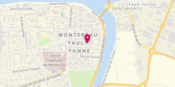Plan de Adéquat Intérim, 5 Rue Edmond Fortin, 77130 Montereau-Fault-Yonne