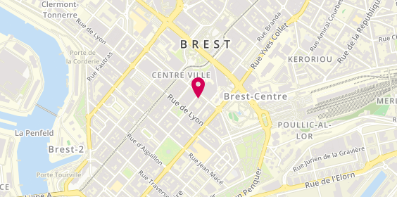 Plan de Teamservices Brest, 13 Rue du Bois d'Amour, 29200 Brest