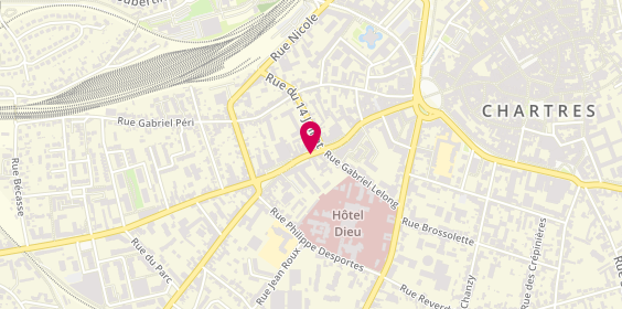 Plan de Triangle Solutions Rh, 67 Rue du Grand Faubourg, 28000 Chartres