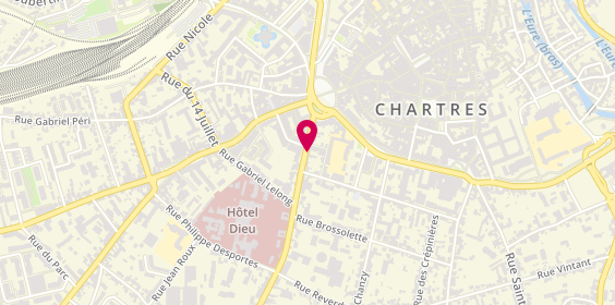 Plan de Supplay Chartres Btp Transport, 21 Rue du Dr Maunoury, 28000 Chartres