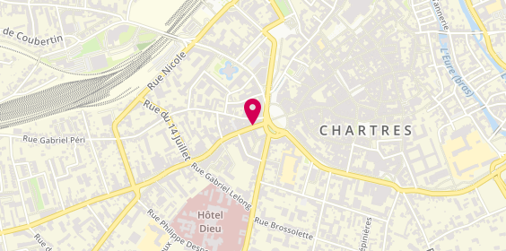 Plan de R2T Chartres, 10 Rue du Grand Faubourg, 28000 Chartres