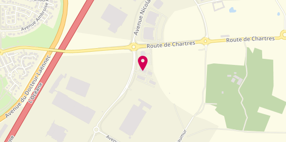 Plan de Samsic Emploi Chartres, 10 avenue Gustave Eiffel, 28000 Chartres