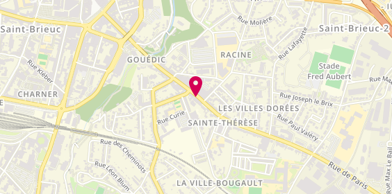 Plan de Proman, 74 Rue de Gouédic, 22000 Saint-Brieuc