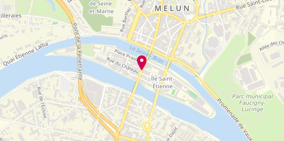 Plan de Parker Intérim - Melun, 18 Rue Saint-Etienne, 77000 Melun