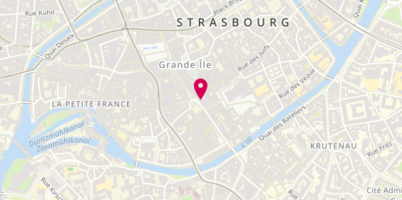 Plan de Page Personnel Strabourg 2, 1 place Gutenberg, 67000 Strasbourg