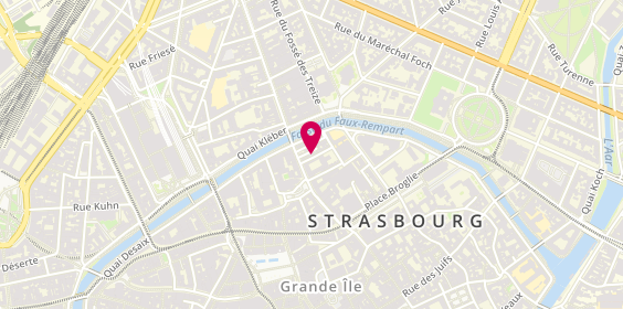 Plan de DOMINO Services Est, 3 Rue du Fil, 67000 Strasbourg