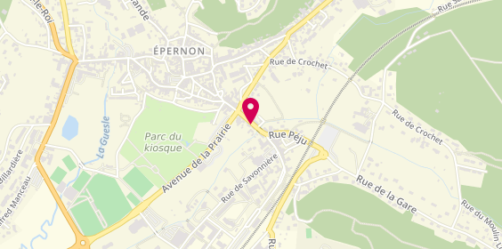 Plan de Adecco Epernon, 20 Rue du Grand Pont, 28230 Épernon