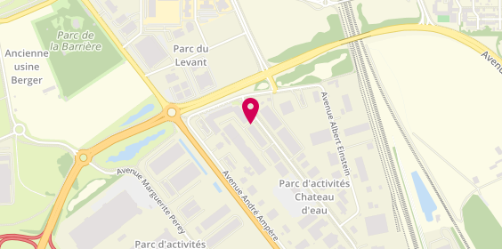 Plan de Adecco Moissy Cramayel, 601 avenue Blaise Pascal, 77550 Moissy-Cramayel