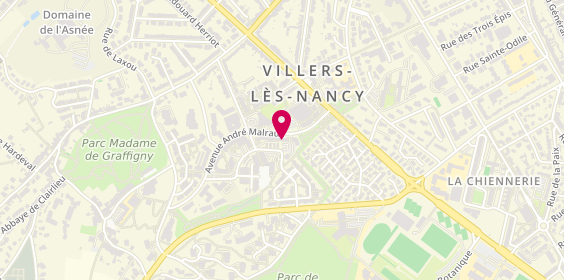 Plan de Aquila RH, 165 avenue André Malraux, 54600 Villers-lès-Nancy