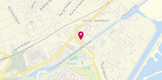 Plan de Temporis, 282 Rue Saint-Mansuy, 54200 Toul