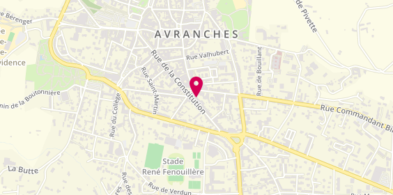Plan de Crit Avranches, Basse-Normandie
63 Rue de la Constitution, 50300 Avranches