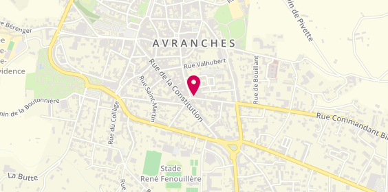 Plan de Manpower, 55 Rue Saint-Gervais, 50300 Avranches