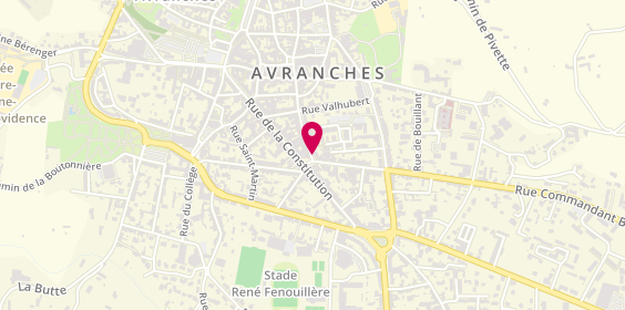 Plan de Job&Box, 51 Rue Saint-Gervais, 50300 Avranches