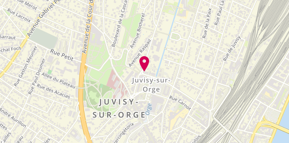 Plan de Interaction, 74 avenue d'Estienne d'Orves, 91260 Juvisy-sur-Orge