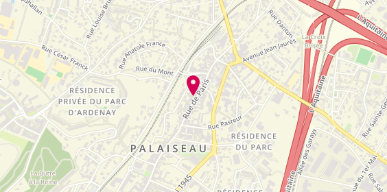 Plan de Proman, 50 Rue de Paris, 91120 Palaiseau