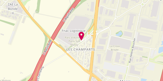 Plan de Mistertemp Intérim Massy, 32 Rue des Champarts, 91300 Massy
