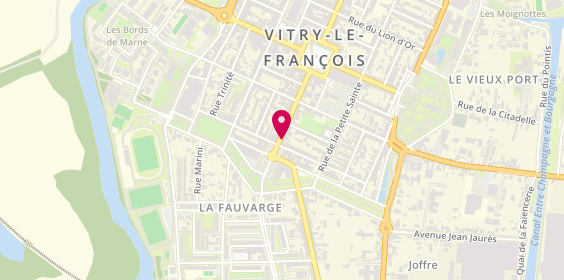 Plan de Supplay, 2 Rue Aristide Briand, 51300 Vitry-le-François