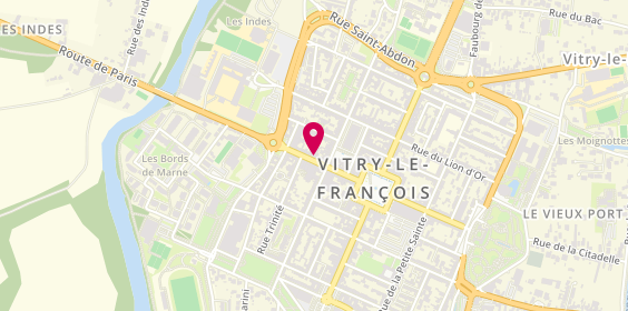 Plan de Partage Travail 51, 18 Rue du Pont, 51300 Vitry-le-François