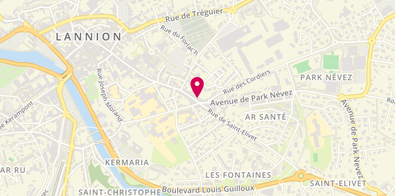 Plan de R. Intérim, 19 Rue Saint-Nicolas, 22300 Lannion