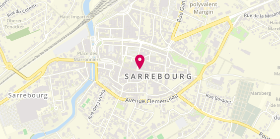 Plan de Sup Intérim, Grand'rue, 57400 Sarrebourg