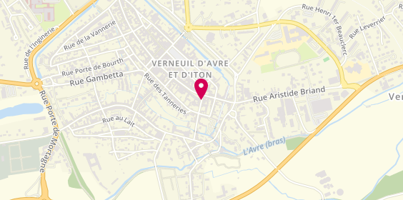 Plan de Societe Optima Service, 174 Rue du Canon, 27130 Verneuil d'Avre et d'Iton