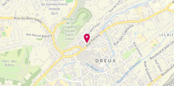 Plan de Manpower Dreux, 15 Rue Parisis, 28100 Dreux